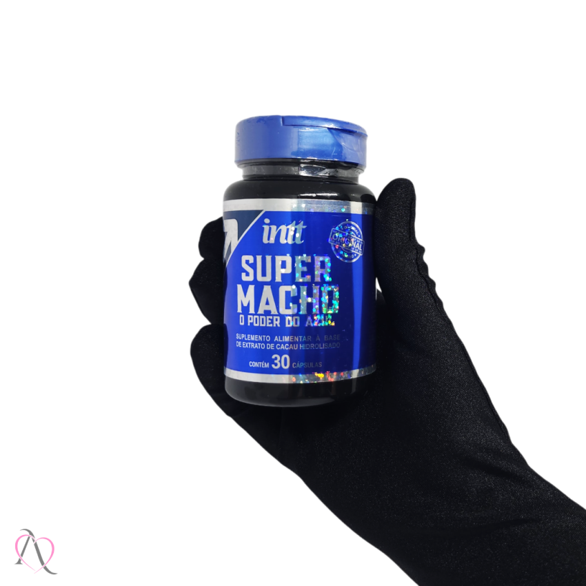 Capsulas Suplemento Multivitamínico Super Macho Masculino 1 pote com 60 cápsulas