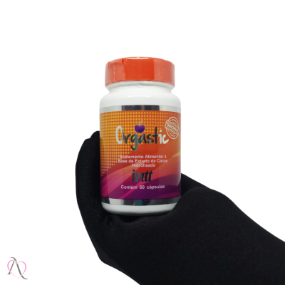 Capsulas Orgastic Suplemento Multivitamínico Feminino 1 pote com 60 cápsulas Capsulas Orgastic Suplemento Multivitamínico Feminino 1 pote com 60 cápsulas