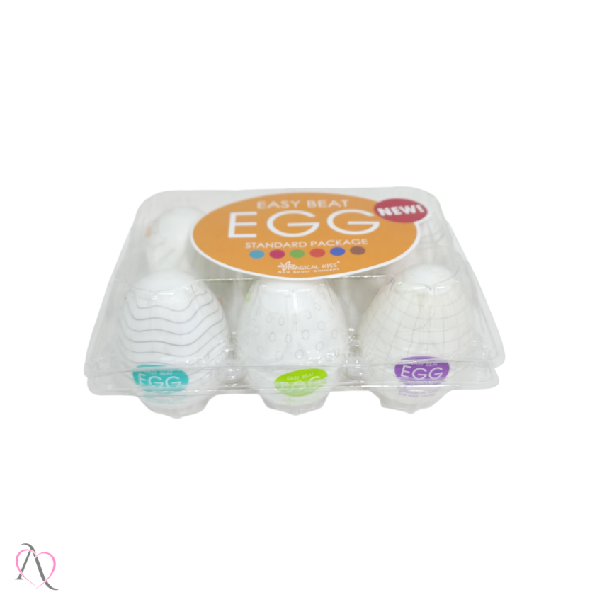 Masturbador Masculino Egg Textura Variada Sortido Magic Kiss 50g
