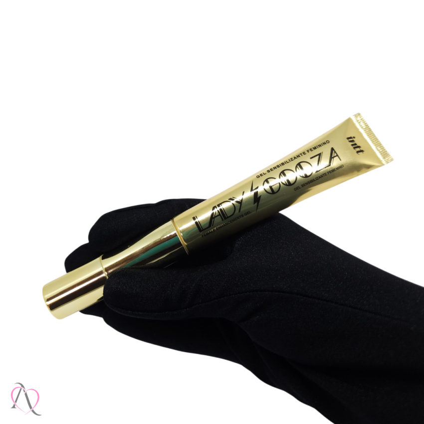 Gel Sensibilizante Feminino para Orgasmo Lady Gooza Com Ponta Vibratória Intt 15g