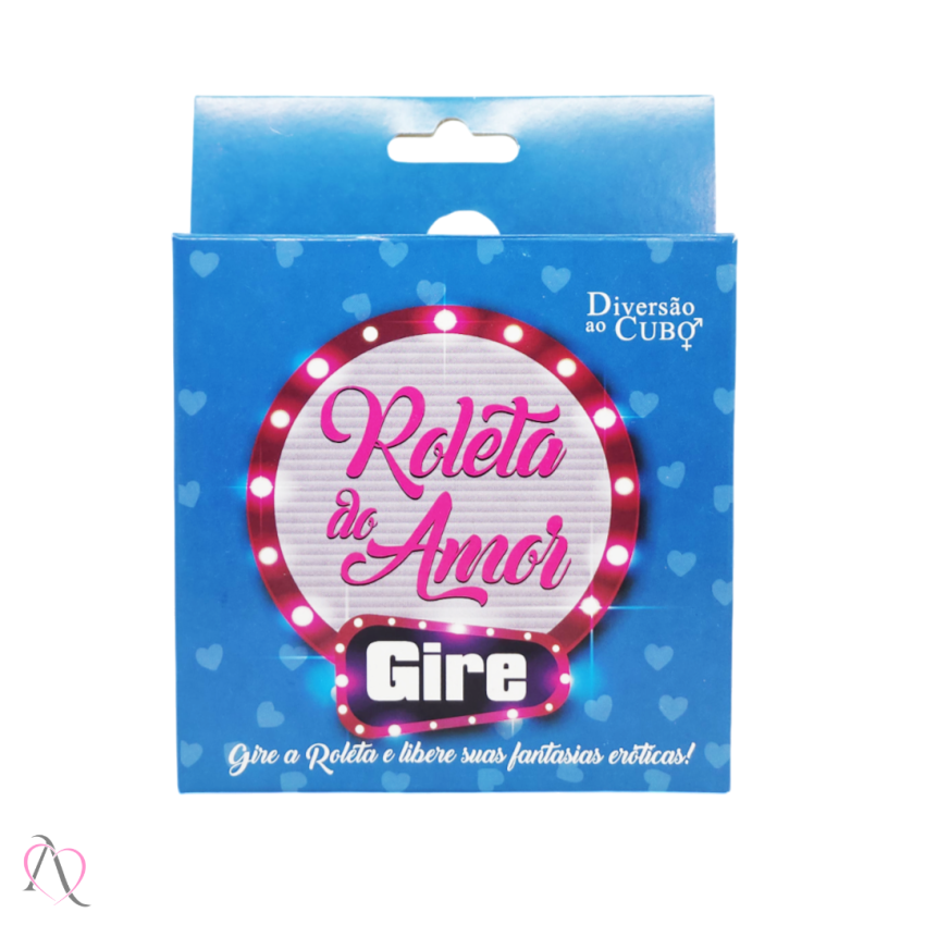 Jogo Para Casal Roleta do Amor Diversão ao Cubo
