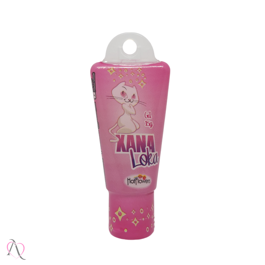 Excitante Feminino que Esquenta, Esfria e Vibra Xana Loka HotFlowers 15g