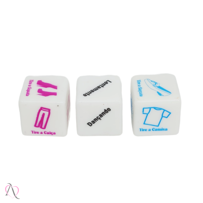 Jogo para Casal Dados Strip Tease com 3 dados Jogo para Casal Dados Strip Tease com 3 dados