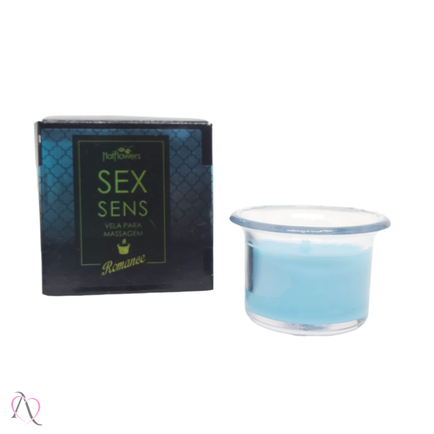 Vela Para Massagem Sensual Sex Sens Aromas Afrodisíacos! HotFlowers 20g