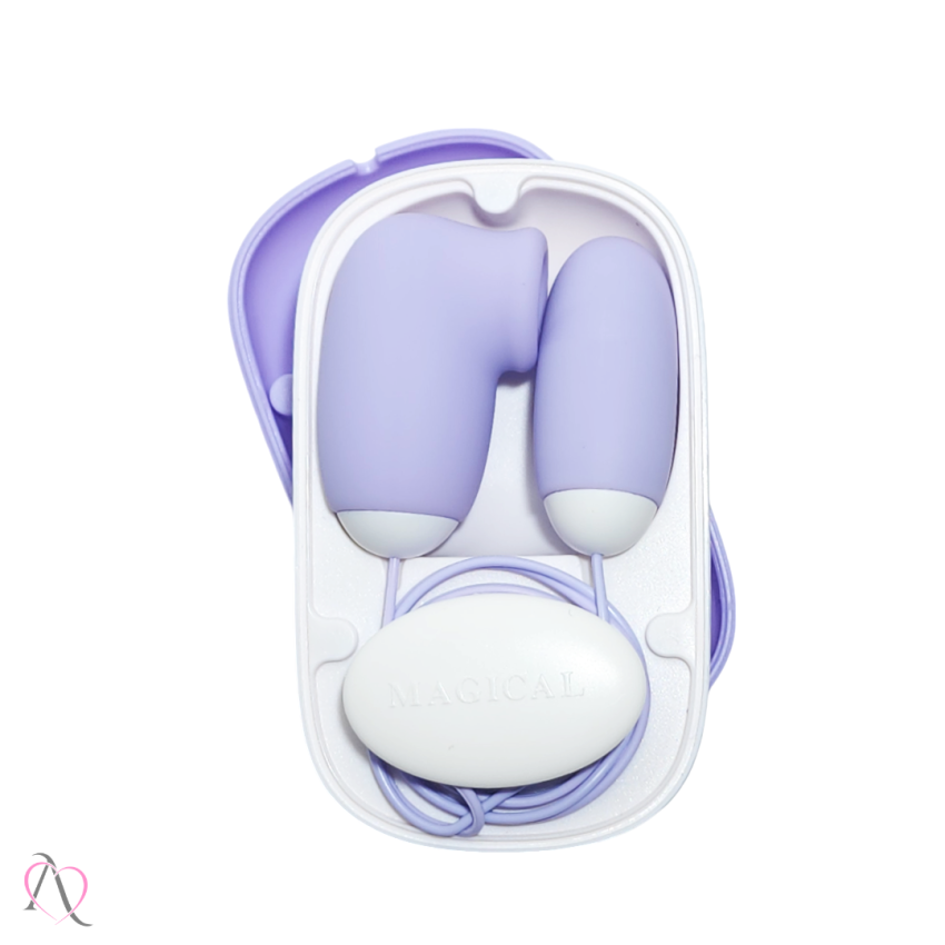 VIBRADOR CAPSULA VIBRATÓRIA LILO MAGIC BOX 2 EM 1