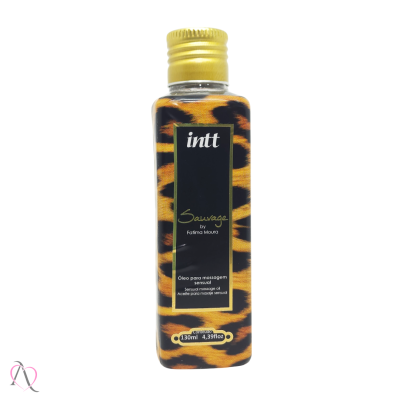 Óleo Para Massagem Sensual Sauvage Intt 130ml Óleo Para Massagem Sensual Sauvage Intt 130ml