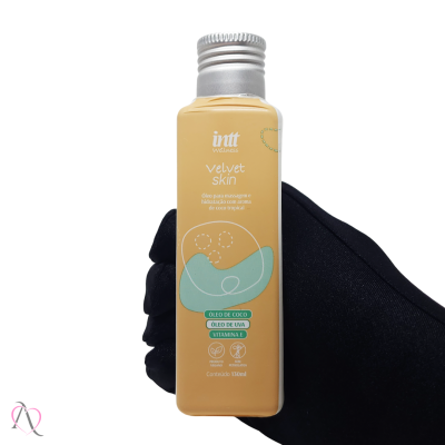 Óleo Para Massagem Sensual Velvet Skin Intt 130ml Óleo Para Massagem Sensual Velvet Skin Intt 130ml