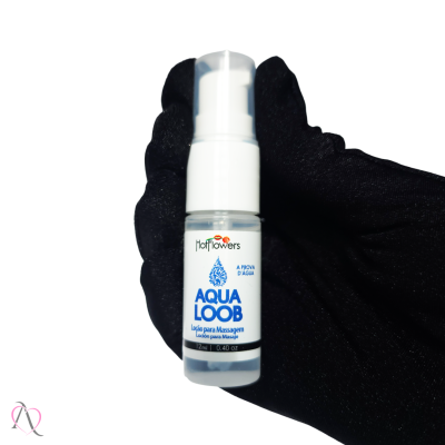 Lubrificante Aqua Loob A Prova D'agua HotFlowers 12ml Lubrificante Aqua Loob A Prova D'agua HotFlowers 12ml