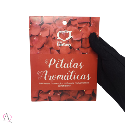 Pétalas de Coração Aromáticas Sexy Fantasy com 120 Pétalas Pétalas de Coração Aromáticas Sexy Fantasy com 120 Pétalas