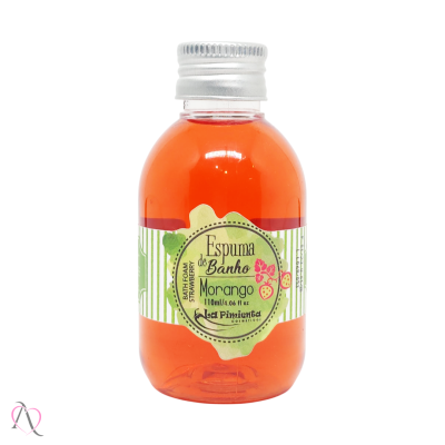 Sabonete Líquido Espuma de Banho Morango La Pimienta 120g Sabonete Líquido Espuma de Banho Morango La Pimienta 120g