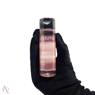 Sabonete Líquido Espuma de Banho Rosas, Amor e Paixão Feitiços Aromáticos 60ml Sabonete Líquido Espuma de Banho Rosas, Amor e Paixão Feitiços Aromáticos 60ml