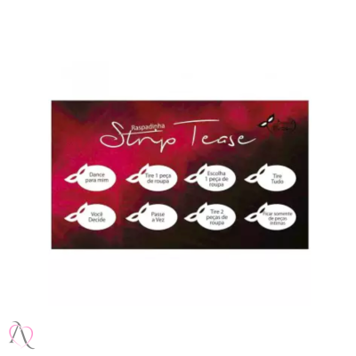 Raspadinha Strip Tease Brasil Fetiche 1 Unidade Raspadinha Strip Tease Brasil Fetiche 1 Unidade