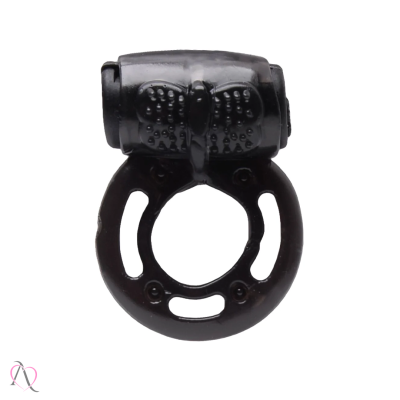 Anel Peniano Com Vibro Preto Anel Peniano Com Vibro Preto