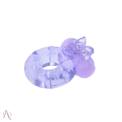 Anel Peniano com Vibrador Roxo Anel Peniano com Vibrador Roxo