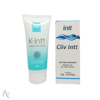 Kit Meu Primeiro Anal Sem Dor -  1 Lubrificante Neutro K-Intt 50g 1 - Cliv Intt Anal 17g Kit Meu Primeiro Anal Sem Dor -  1 Lubrificante Neutro K-Intt 50g 1 - Cliv Intt Anal 17g