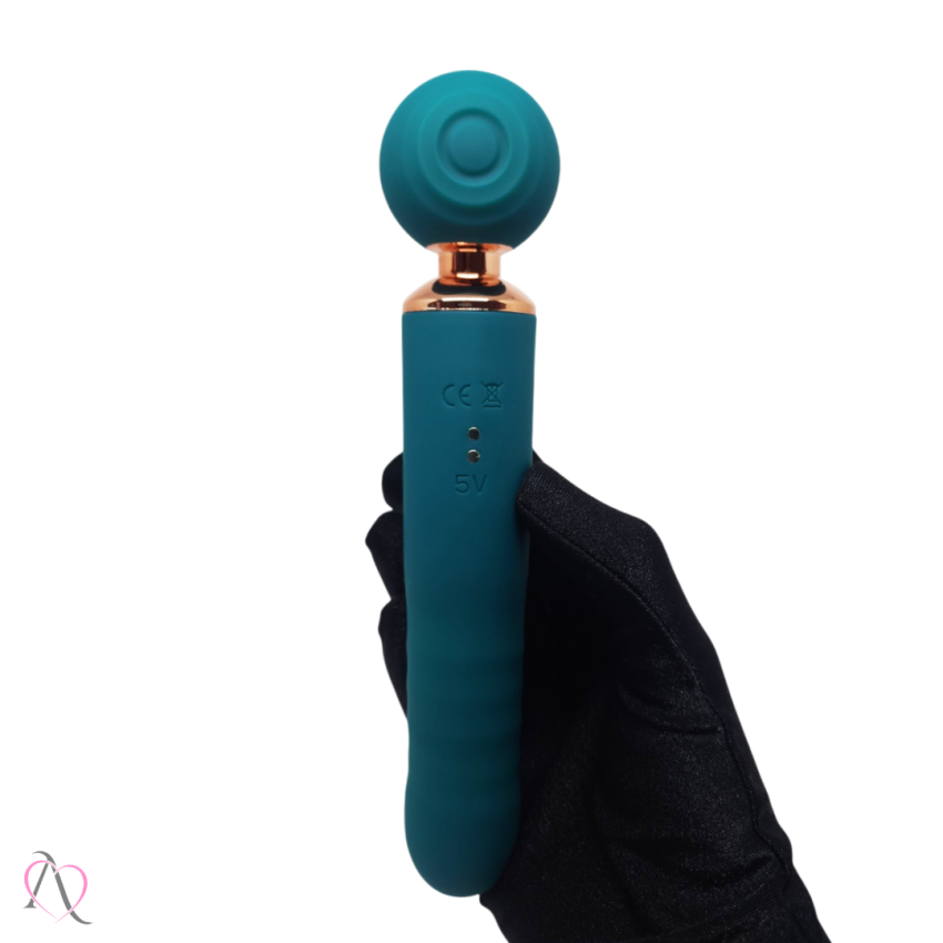 Vibrador Varinha Magica - 3 Em 1 Com Vai E Vem