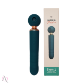 Vibrador Varinha Magica - 3 Em 1 Com Vai E Vem