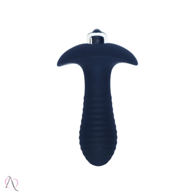 Plug Anal Spiral com Vibrador S-Hande Utiliza Uma pilha AAA inclusa Plug Anal Spiral com Vibrador S-Hande Utiliza Uma pilha AAA inclusa
