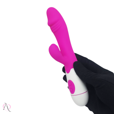 Vibrador com Estimulador de Clitóris com 30 Modos de Vibração Vibrador com Estimulador de Clitóris com 30 Modos de Vibração