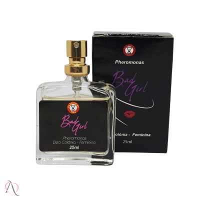 Perfume com Feromônio Feminino Pheromonas Bad Girl 25ml Perfume com Feromônio Feminino Pheromonas Bad Girl 25ml