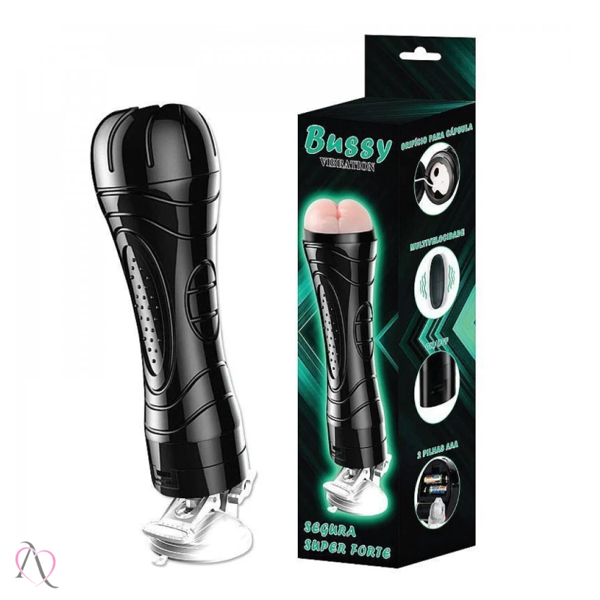 Masturbador Masculino em Formato De Bunda na Ponta Com Vibração