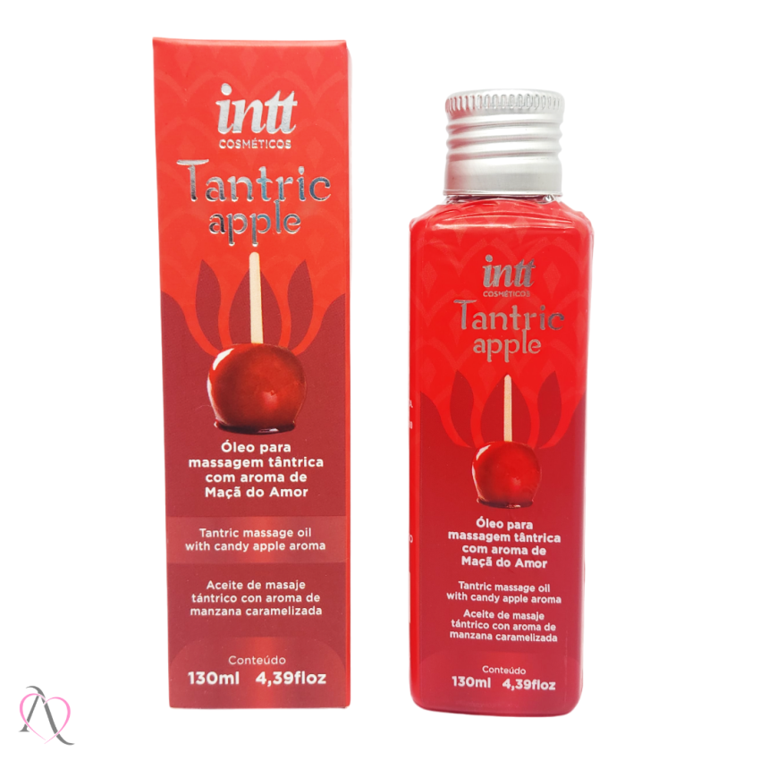Óleo para Massagem Tântrica Maçã do Amor Intt 130ml