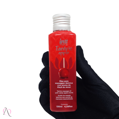 Óleo para Massagem Tântrica Maçã do Amor Intt 130ml Óleo para Massagem Tântrica Maçã do Amor Intt 130ml