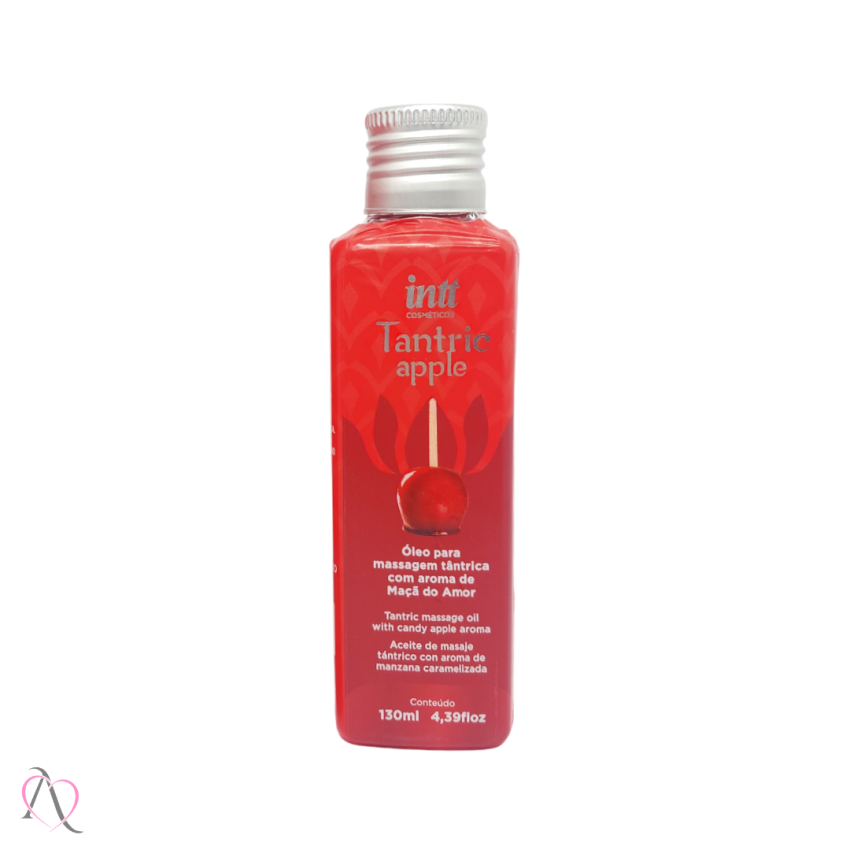 Óleo para Massagem Tântrica Maçã do Amor Intt 130ml