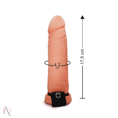 Capa Peniana Maciça 17,5X4,2cm Capa Peniana Maciça 17,5X4,2cm