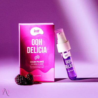 Gel Beijável Para Sexo Oral Ooh Delicia Calda Picante Sabor Amora Intt 11g Gel Beijável Para Sexo Oral Ooh Delicia Calda Picante Sabor Amora Intt 11g