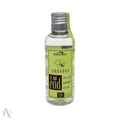 Óleo Para Massagem Sensual de Amêndoa HotFlowers 120ml Óleo Para Massagem Sensual de Amêndoa HotFlowers 120ml