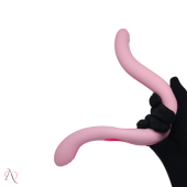 Vibrador Penetrável Medusa Flexível 2 em 1 Com Dupla Estimulação 10 modos vibração Intt