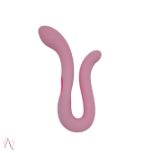 Vibrador Penetrável Medusa Flexível 2 em 1 Com Dupla Estimulação 10 modos vibração Intt