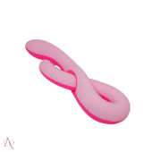 Vibrador Penetrável Medusa Flexível 2 em 1 Com Dupla Estimulação 10 modos vibração Intt