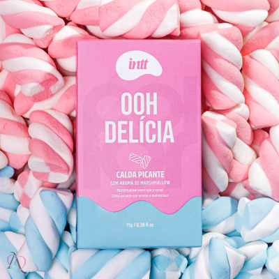 Gel Beijável para Sexo Oral Ooh Delicia Calda Picante Sabor Marshmallow Intt 11g Gel Beijável para Sexo Oral Ooh Delicia Calda Picante Sabor Marshmallow Intt 11g