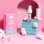 Gel Beijável para Sexo Oral Ooh Delicia Calda Picante Sabor Marshmallow Intt 11g