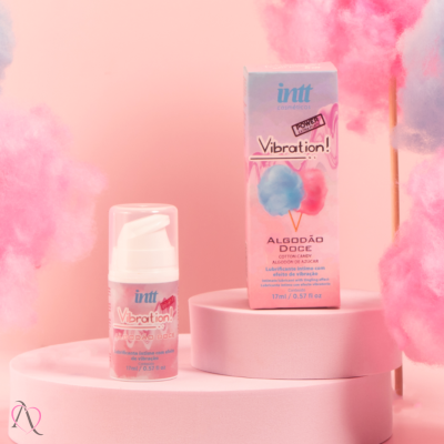 Vibration Vibrador Líquido Beijável Sabor Algodão Doce Power Intt 17ml Vibration Vibrador Líquido Beijável Sabor Algodão Doce Power Intt 17ml