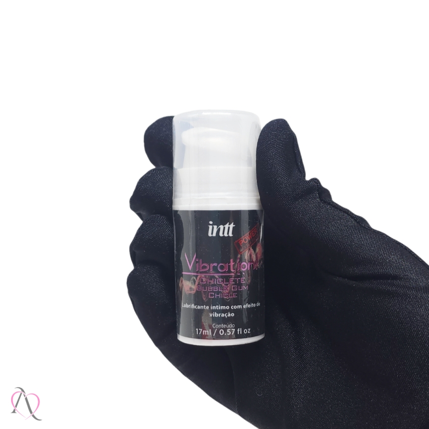 Vibration Vibrador Líquido Beijável Sabor Chiclete Power Intt 17ml