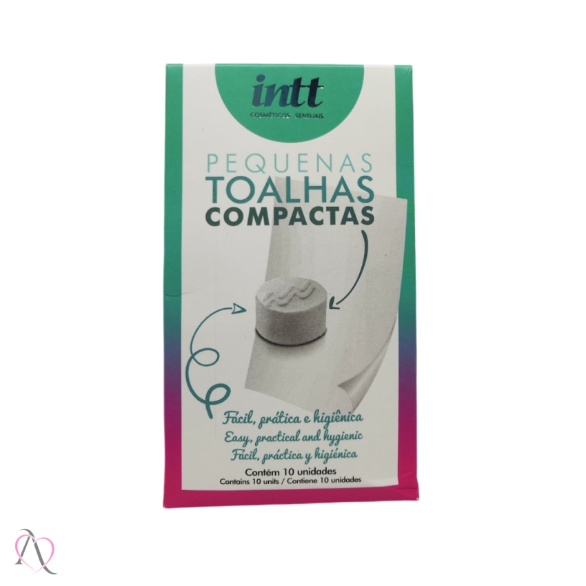 TOALHAS COMPACTAS HIGIÊNICAS E DESCARTÁVEIS