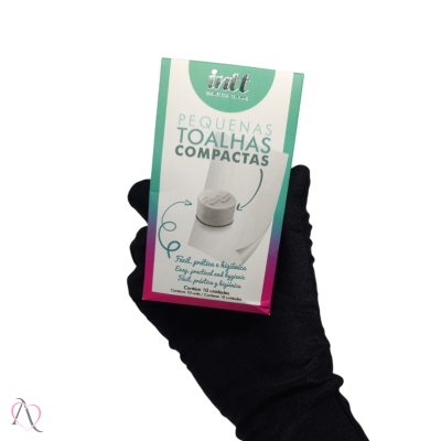 Toalha Compacta Descartável Para Higiene Intt Toalha Compacta Descartável Para Higiene Intt