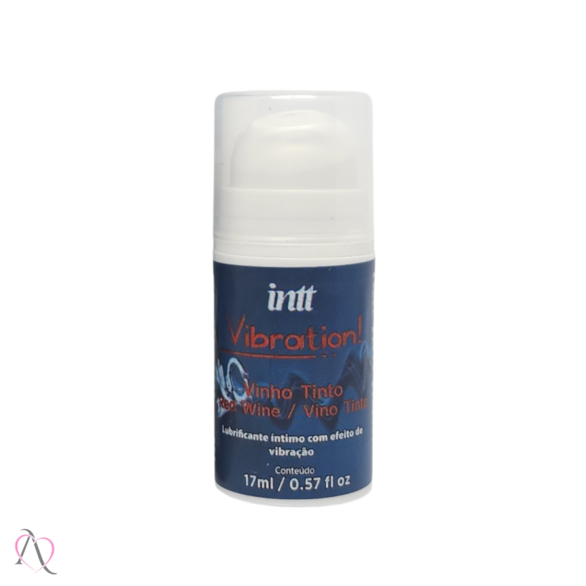 Vibration Vibrador Líquido Tons Beijável Sabor Vinho Tinto Intt 17ml