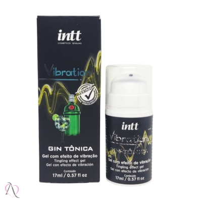 Vibration Vibrador Líquido Beijável Sabor Gin Tônica Intt 17ml Vibration Vibrador Líquido Beijável Sabor Gin Tônica Intt 17ml