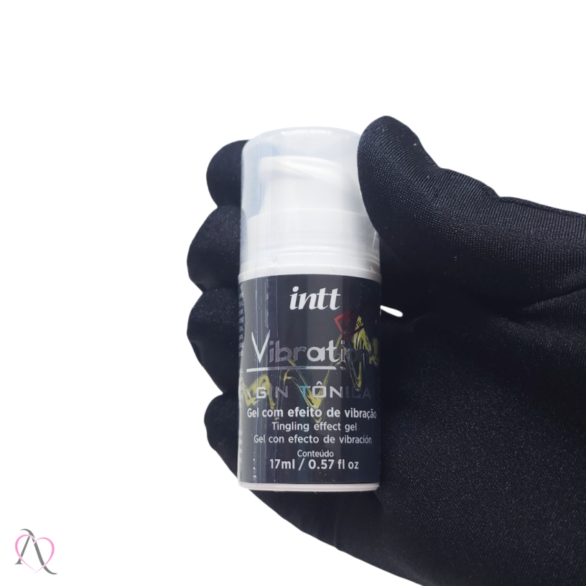 Vibration Vibrador Líquido Beijável Sabor Gin Tônica Intt 17ml