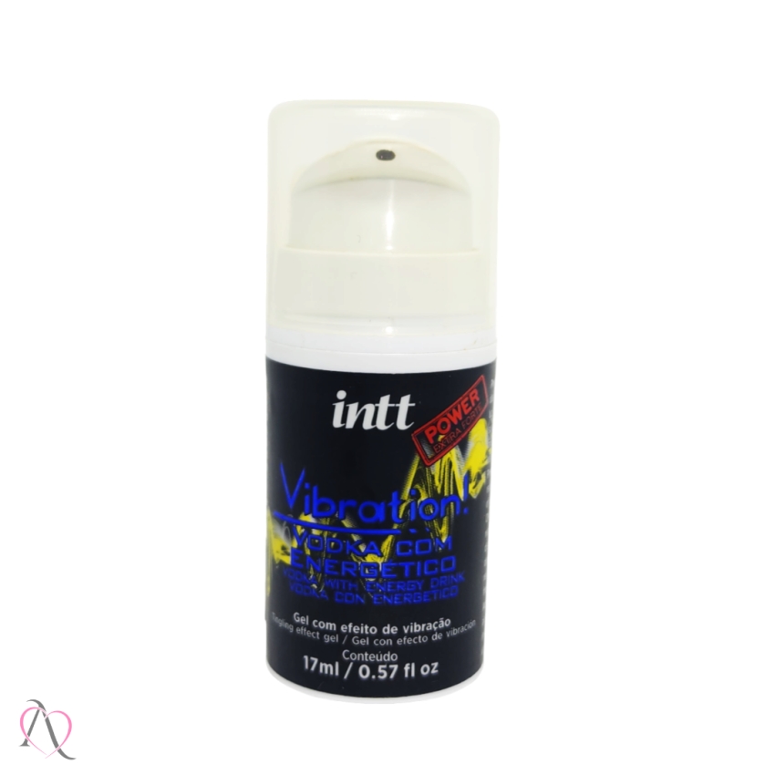 Vibration Vibrador Líquido Beijável Sabor Vodka Com Energetico Intt 17ml
