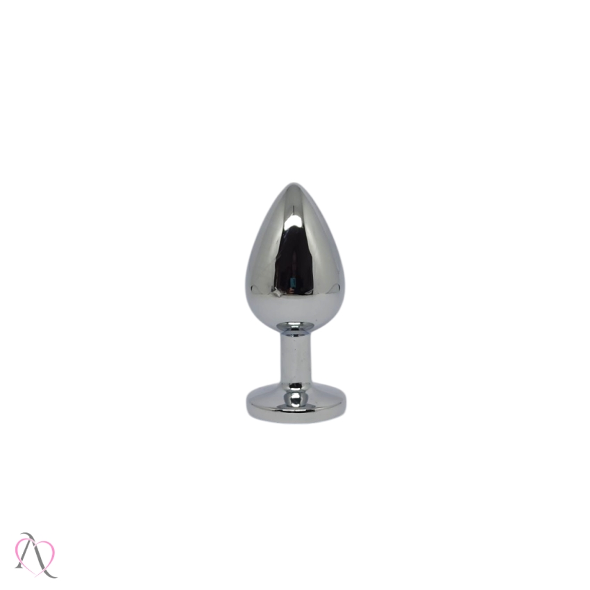 PLUG ANAL EM ALUMINIO TAMANHO M - ROXO