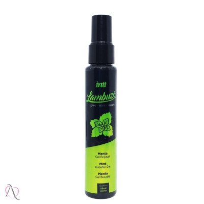Gel Beijável para Sexo Oral Lambuze Sabor Menta Intt 55ml Gel Beijável para Sexo Oral Lambuze Sabor Menta Intt 55ml