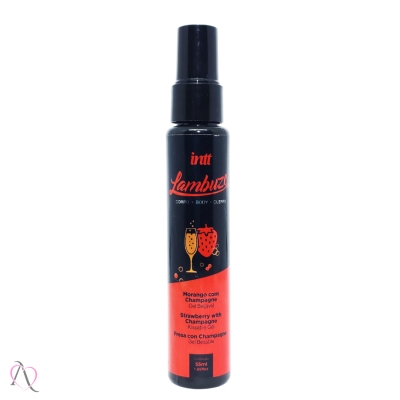 Gel Beijável Para Sexo Oral Lambuze Sabor Morango com Champagne Intt 55ml Gel Beijável Para Sexo Oral Lambuze Sabor Morango com Champagne Intt 55ml
