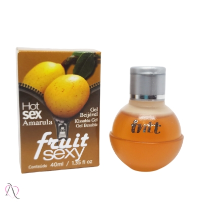 Gel Beijável para Sexo Oral Fruit Sexy Sabor Amarula Intt 40ml Gel Beijável para Sexo Oral Fruit Sexy Sabor Amarula Intt 40ml