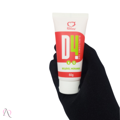 Lubrificante Beijável D4 Sabor Morango Sexy Fantasy 60g Lubrificante Beijável D4 Sabor Morango Sexy Fantasy 60g