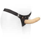PROTESE DE PENIS EM CYBERSKIN 16x3,5cm COM CINTO CYB05AC